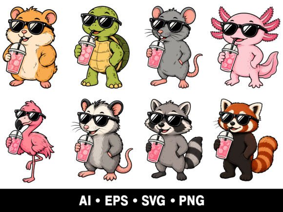 Cute Summer Animals Drinking Juice SVG: A Practical Guide for Crafters and Designers