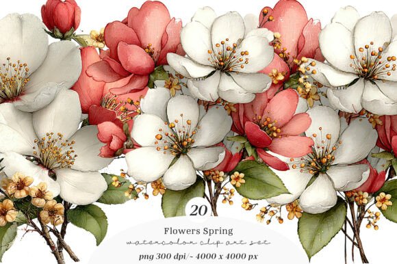 Flowers Spring Clipart: Fresh Design Ideas