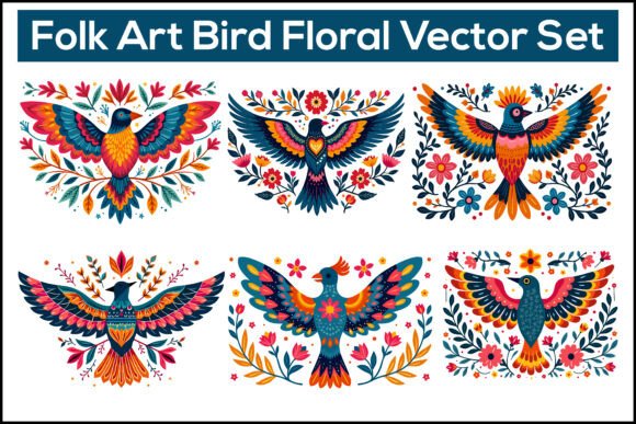 Folk Art Bird Floral Vector Set: A Practical Evaluation for Digital Creators