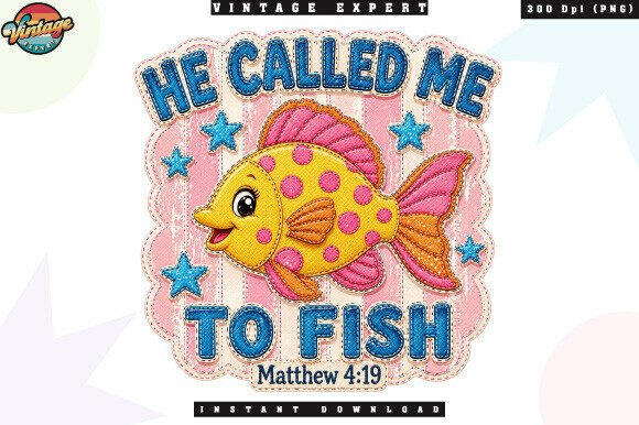 He Called Me to Fish Christian PNG