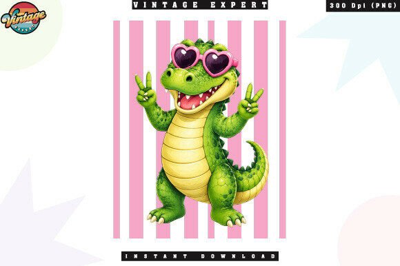 Strategic Branding with the Pink Sunglasses Crocodile PNG: A Guide for Creators